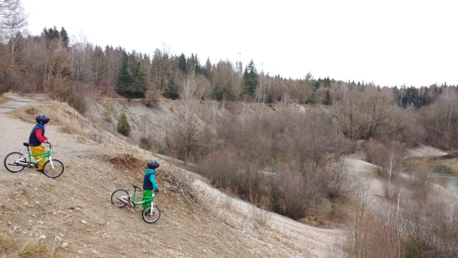 kids on bikes