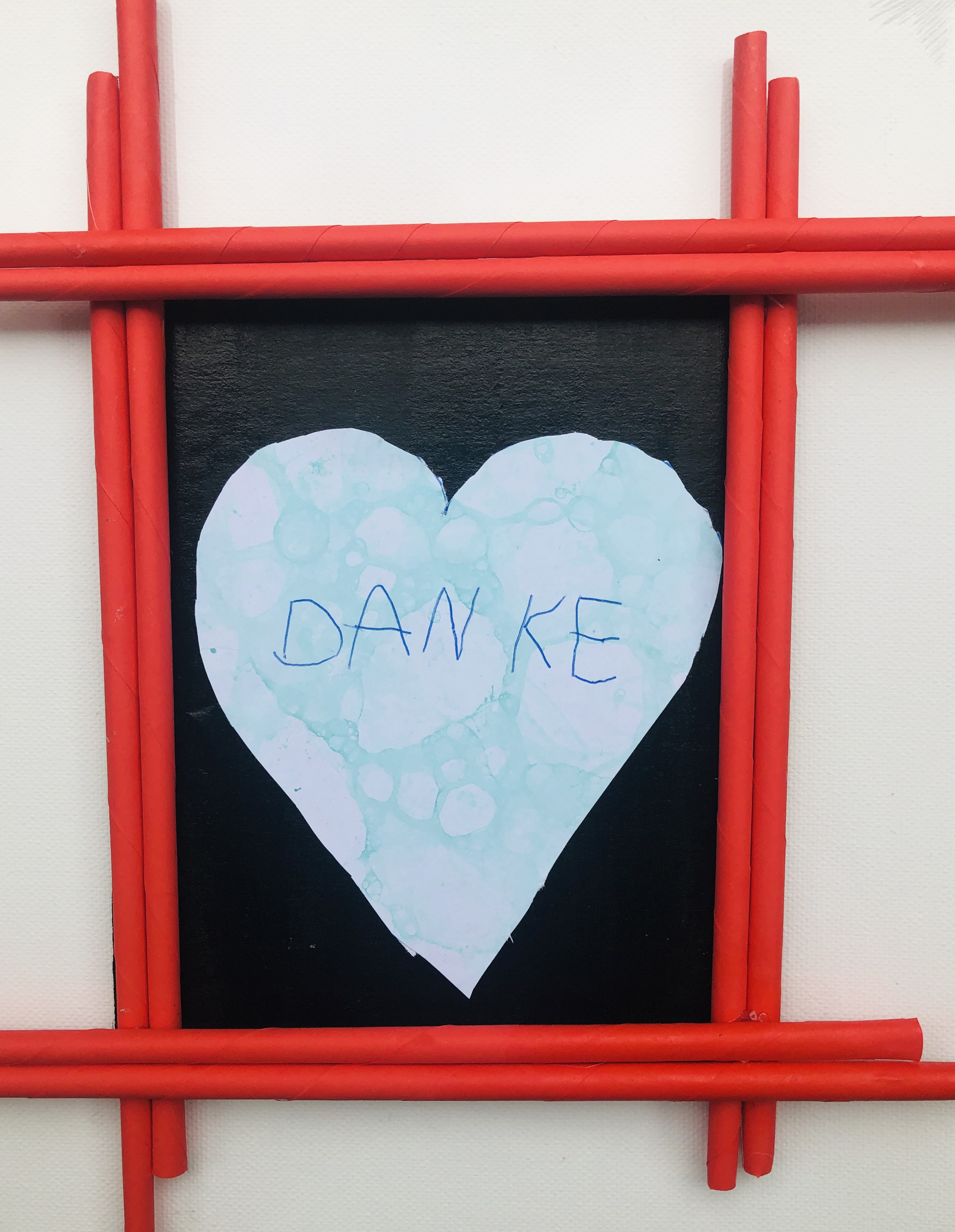 danke card for the teachers