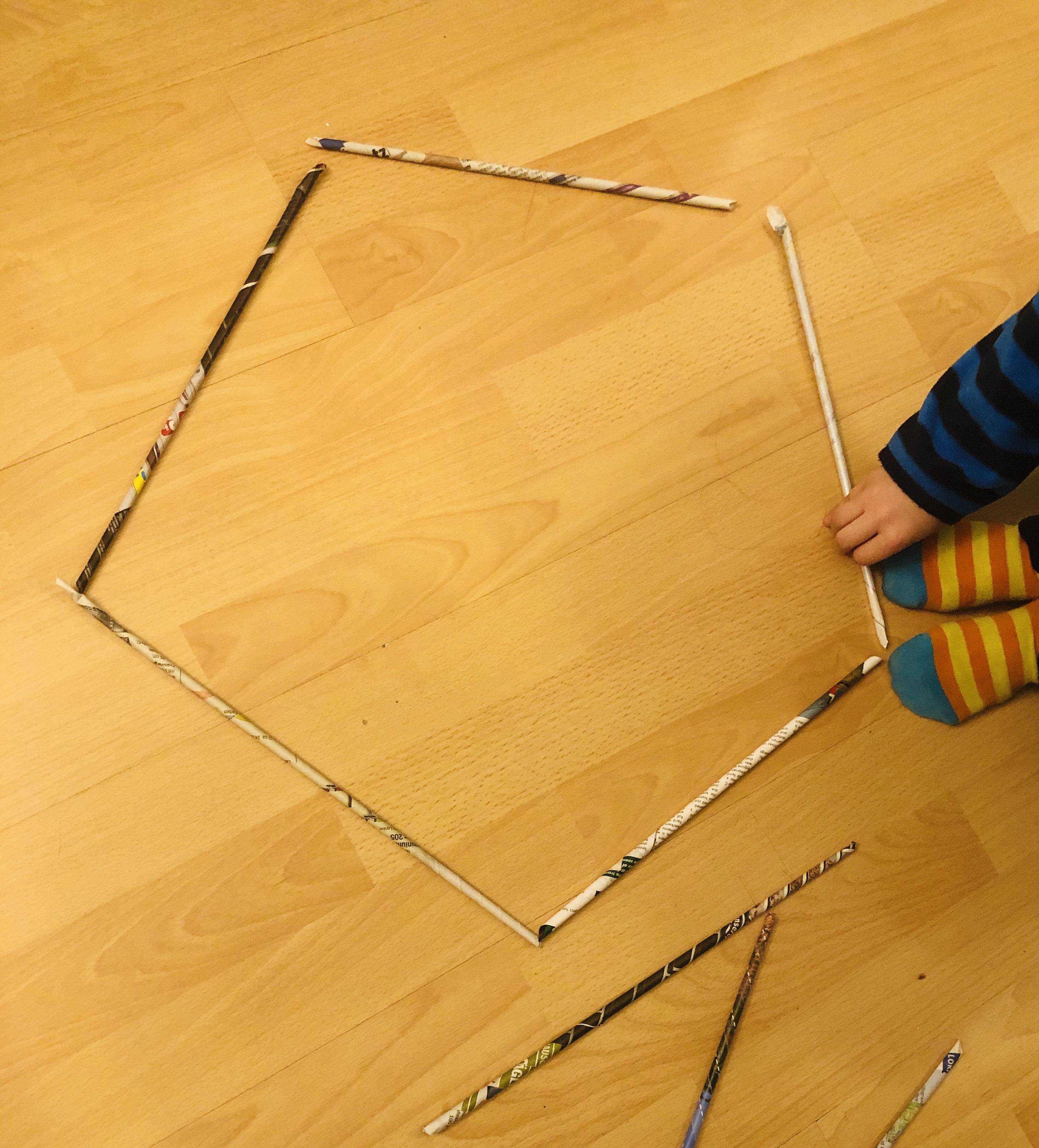 making geometric shapes 